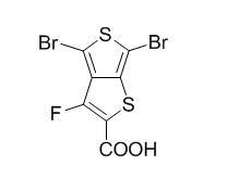 4,6-二溴-3-氟噻吩并[3,4-b]噻吩-2-羧酸cas:1628427-36-0