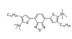 4,7-双(4-十二烷基-5-(三甲基锡基)噻吩-2-基)苯并[c][1,2,5]噻二唑