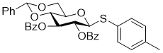 4-甲基苯基 4,6-O-苄叉-2,3-二-O-苯甲酰基-1-硫代-β-D-吡喃葡萄糖苷cas:323195-40-0