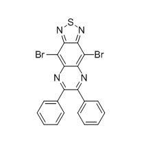 4,9-二溴-6,7-二苯基-[1,2,5]噻二唑[3,4-g]喹喔啉cas:1262727-09-2