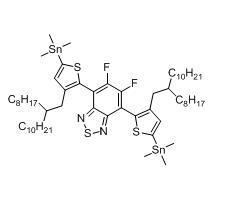 5,6-二氟-4,7-双(3-(2-辛基十二烷基)-5-(三甲基锡噻吩基)苯并[c][1,2,5]噻二唑