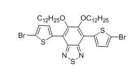 4,7-二(5-溴噻吩基)-5,6-双十二烷氧基苯并[c][1,2,5]噻二唑cas:1334686-71-3