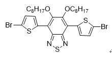 4,7-双(5-溴噻吩-2-基)-5,6-双(辛氧基)苯并并[C][1,2,5]噻二唑cas:1192352-10-5