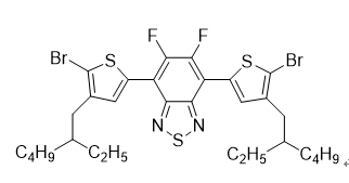5,6-二氟-4,7-双-(5-溴-4-(2-乙基己基)-2-噻吩基)-2,1,3-苯并噻二唑cas:1293389-31-7,PM065