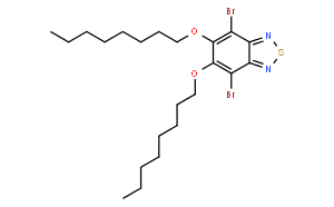 4,7-二溴-5,6-双(辛氧基)-2,1,3-苯并噻二唑cas:1192352-08-1