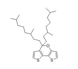 5,5-双(3,7-二甲基辛基)-5H-二噻吩[3,2-b:2&#039;,3&#039;-d]吡喃cas:1295502-20-3