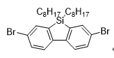 3,7-二溴-9,9-二辛基-9H-9-硅杂芴cas:891182-24-4