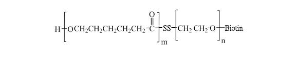PCL-SS-PEG-Biotin 聚己内酯-二硫键-聚乙二醇-生物素