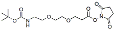 t-Boc-N-amido-PEG2-NHS ester CAS:2183440-73-3