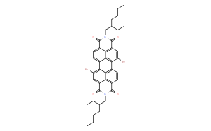 N,N'-二(2-乙基己基)-1,7-二溴-3,4,9,10-苝二酰亚胺cas:851786-15-7