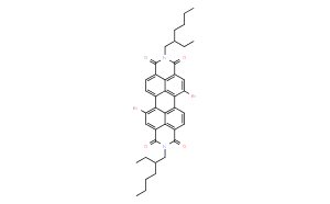 N,N&#039;-二(2-乙基己基)-1,7-二溴-3,4,9,10-苝二酰亚胺cas:851786-15-7