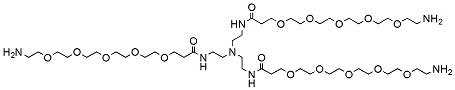 Tri(Amino-PEG5-amide)-amine CAS:2055013-52-8