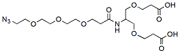 2-(Azido-PEG3-amido)-1,3-bis(carboxylethoxy)prope CAS:2086689-05-4