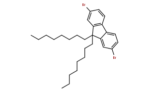 9,9-二辛基-2,7-二溴代芴cas:198964-46-4