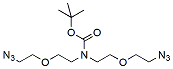 N-Boc-N-bis(PEG1-azide) CAS:2100306-79-2