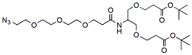 2-(Azido-PEG3-amido)-1,3-bis(t-butyl ester) CAS:2086689-00-9