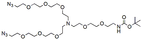 N-(Azido-PEG3)-N-(BocNH-PEG2)
