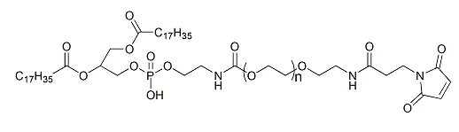 DSPE-PEG2000-MAL 二硬脂酰基磷脂酰乙醇胺-聚乙二醇2000-马来酰亚胺