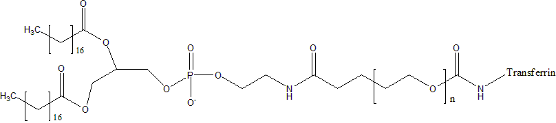 DSPE-PEG2000-Trsferrin 二硬脂酰基磷脂酰乙醇胺-聚乙二醇2000-转铁蛋白