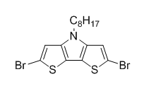 2,6-二溴-N-辛基-二噻吩并[3,2-b:2,3-d]吡咯cas:1346688-54-7