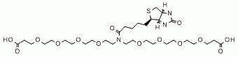 N-Biotin-N-bis(PEG4-acid) CAS:1964503-35-2