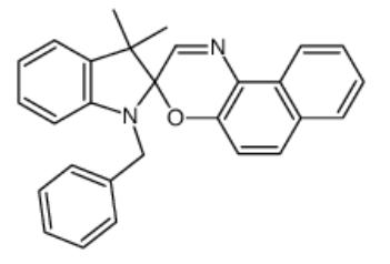CAS:102224-43-1;1,3-二氢-3,3-二甲基-1-苄基螺[2H-吲哚-2,3&#039;-3H-萘酚[2,1-b][1,4]恶嗪]