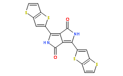 3,6-二(噻吩并[3,2,B]噻吩-2-基)吡咯并[3,4-C]吡咯-1,4（2H,5H）-二酮cas:1246679-11-7