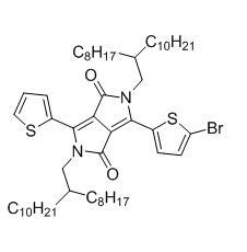 3-(5-溴噻吩基)-2,5-双(2-辛基十二烷基)-6-噻吩基吡咯并[3,4-c]吡咯-1,4(2H,5H)-二酮