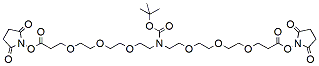 N-Boc-N-bis(PEG3-NHS ester) CAS:2055042-31-2