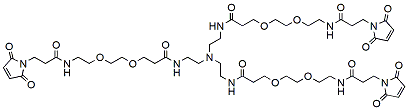 Tri(Mal-PEG2-amide)-amine  CAS:2093152-84-0