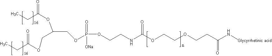 DSPE-PEG5000-甘草次酸 二硬脂酰磷脂酰乙醇胺-聚乙二醇5000-甘草次酸