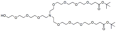 N-(Hydroxy-PEG3)-N-bis(PEG4-t-butyl ester) CAS:2112734-70-8