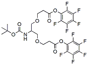 2-(t-Butoxycarbonylamido)-1,3-bis(PFP-oxycarbonylethoxy)prope CAS:1807521-01-2