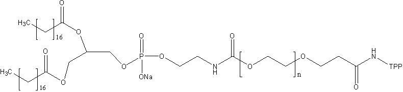 DSPE-PEG-TPP 二硬脂酰磷脂酰乙醇胺-聚乙二醇-磷酸三苯酯