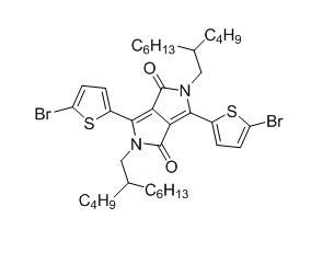 3,6-双(5-溴噻吩-2-基)-2,5-双(2-丁基辛基)吡咯并[3,4-c]吡咯-1,4(2H ,5H)-二酮cas:1224709-68-5