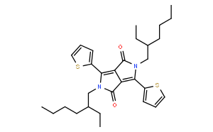 2,5-双(2-乙基己基)-3,6-二(2-噻吩基)-2,5-二氢吡咯并[3,4-c]吡咯-1,4-二酮cas:1185885-86-2
