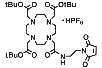 Maleimido-mono-amide-DOTA-tris (t-Bu ester);CAS:1613382-10-7