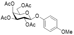 4-甲氧基苯基 2,3,4,6-四-O-乙酰基-β-D-吡喃半乳糖苷cas:2872-65-3