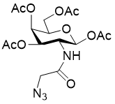 1,3,4,6-四-氧-乙酰基-2-[(叠氮乙酰基)氨基]-2-脱氧-β-D-吡喃半乳糖cas:1404472-50-9