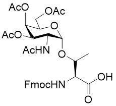N-芴甲氧羰基-O-(2-乙酰氨基-2-脱氧-3,4,6-三-O-乙酰基-α-D-吡喃半乳糖基)-L-苏氨酸cas:116783-35-8