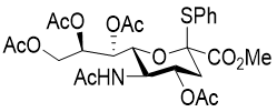 5-乙酰氨基-4,7,8,9-四-O-乙酰基-2-S-苯基-2-硫代-α-神经氨酸甲酯cas:118977-26-7
