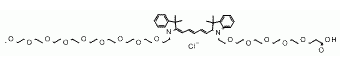 N-(m-PEG9)-N'-(PEG5-acid)-Cy5 CAS:2107273-26-5