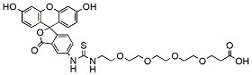 Fluorescein-PEG4-Acid CAS:1807518-76-8