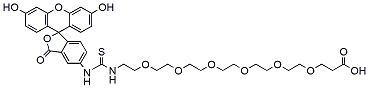 Fluorescein-PEG6-Acid CAS:2055014-69-0