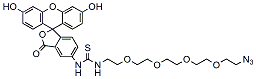 Fluorescein-PEG4-azide CAS:1454662-54-4