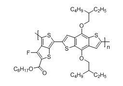 聚[[4,8-双[(2-乙基己基)氧基]-苯并[1,2-B:4,5-B&#039;]二噻吩-2,6-二基][3-氟-2-[(2-辛基)羰基]噻吩[3,4-b]并噻吩]