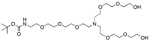 N-(Boc-PEG3)-N-bis(PEG2-alcohol) CAS:2055042-60-7