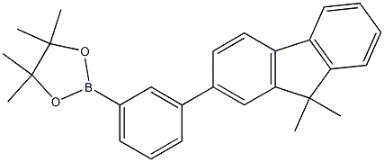 3-(9,9-二甲基芴-2-基)苯硼酸频哪醇酯cas:1005771-03-8