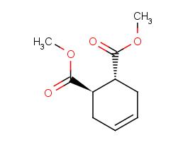 Dimethyl (1r,6r)-cyclohex-3-ene-1,6-dicarboxylate;分子式：C10H14O4，分子量：198.2158