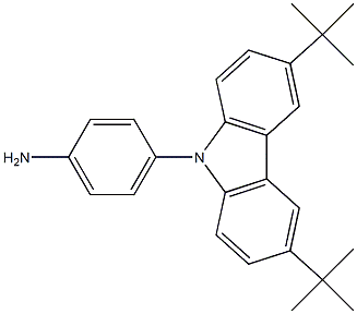 9-(4-苯胺基)-3,6-二叔丁基咔唑cas:255829-30-2